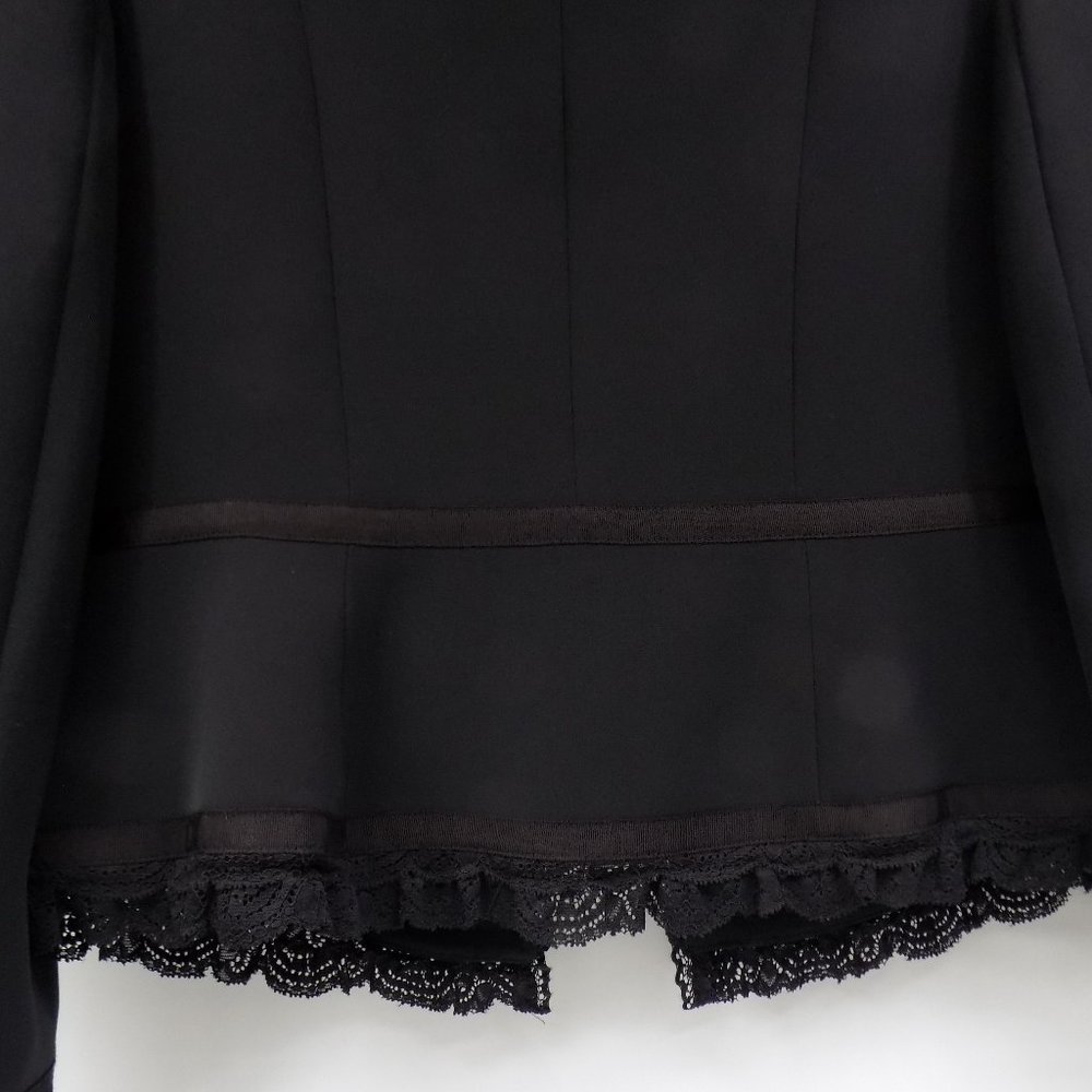 Nipon Boutique "Garden Oasis" 2-Piece Business Suit Black Size 8 NWT - Picture 8 of 16